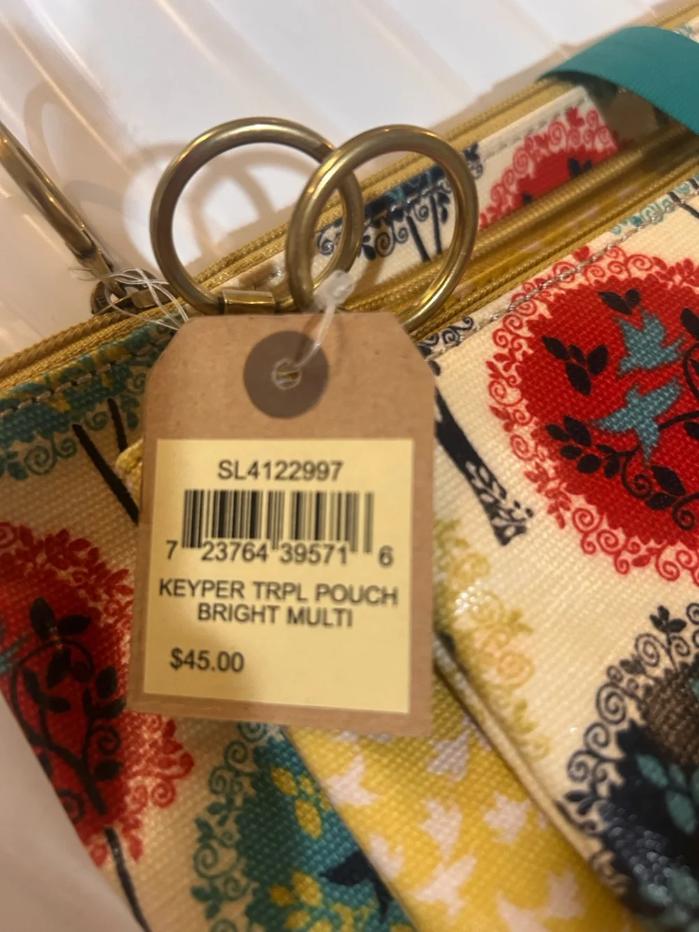 Fossil 3 piece cosmetic bag set